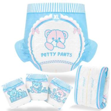 Imagem de Fralda para Adulto Littleforbig XL 10 unidades Calça Potty 122-142 cm