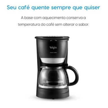 Imagem de Cafeteira Elétrica 30 Xícaras Elgin Family Coffee Preta