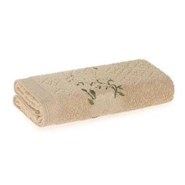 Imagem de Toalha Rosto Yuna 430g/m2 48cm X 80cm Bege - KARSTEN, BEGE, 48CM X 80C