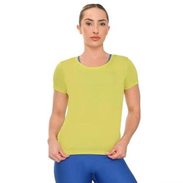 Imagem de Camiseta Olympikus Essential Feminino, M, Limão