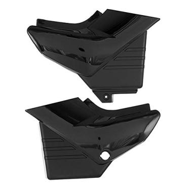 Imagem de Tampa Lateral Compativel Com Ybr 125 2002 Ate 2008 Com Pintura , Pro Tork , Preto