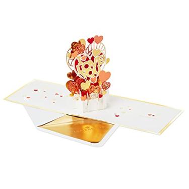 Imagem de Hallmark Cartão de aniversário Pop Up Signature Paper Wonder, cartão de amor, cartão de aniversário romântico, cartão de dia mais doce (All My Love)