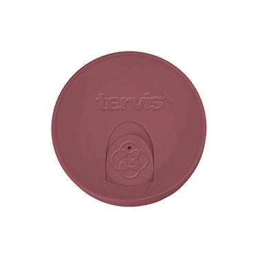 Imagem de Tervis Tampa de viagem feita nos EUA, copo isolado de parede dupla, mantém as bebidas frias e quentes, serve em copos de 473 ml, sabugueiro selvagem