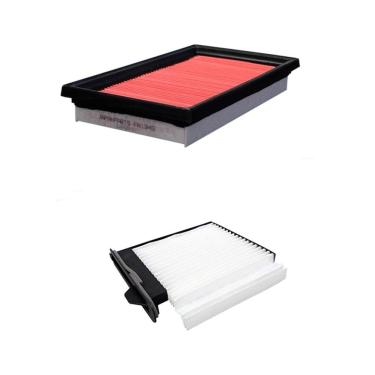 Imagem de Filtro Ar Motor + Filtro Ar Condicionado Tiida  Livina 1.8