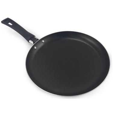 Imagem de Panela Frigideira Dona Chefa Antiaderente Panquequeira Tapioqueira Teflon Cabo Baquelite Resistente