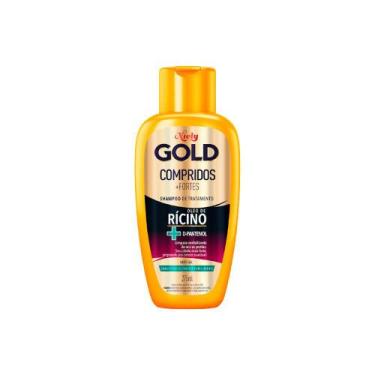 Imagem de Shampoo Niely Gold Compridos + Fortes Oléo De Rícino 275ml