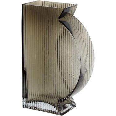 Imagem de MARINELLA VASO 20x12x6cm VIDRO CINZA