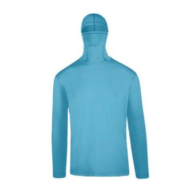 Imagem de Camiseta Ballyhoo Ninja Cor Azul Lavanda Com Filtro Uv Até 50 Upf Anti