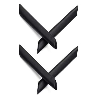 Imagem de Mryok 2 pares de meias de substituição para óculos de sol Oakley RadarLock Path XL Pitch Edge - preto e preto