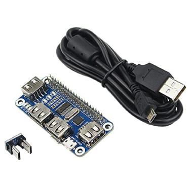 Imagem de Placa de extensão USB + conversor micro USB, depuração USB para UART para Raspberry Zero/W