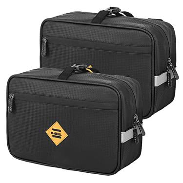 Imagem de 2 Pacote 4.5L Bolsa de Suporte de Bicicleta Traseira à prova d'água Alforje de Ciclismo Alforje para Bicicleta Motocicleta Elétrica