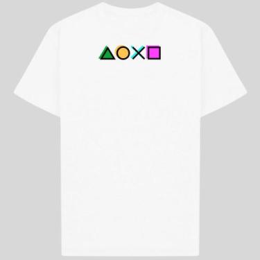 Imagem de Camiseta Gamer Camisa Video Game Controle Geek Nerd Preta Branca - Bro