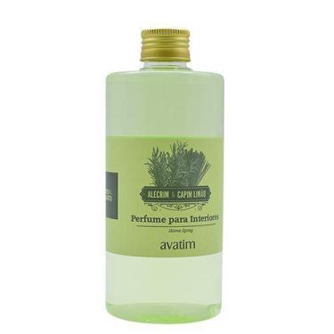 Imagem de Perfume Para Interiores Alecrim & Capim Limão 500 Ml - Avatim Cheiros