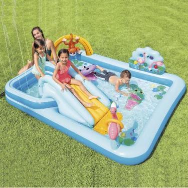 Imagem de Piscina Playground Aventura Na Floresta 493 Litros Mais 57 Litros Inte