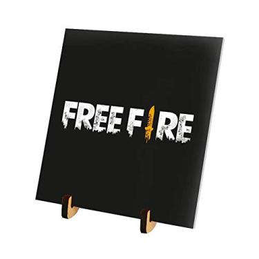 Imagem de Azulejo 15x15 com pézinho CN Free Fire Logo