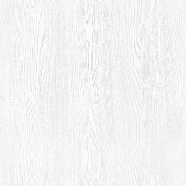 Imagem de Papel de Parede Adesivo Textura Amadeirada Branca 6 15m