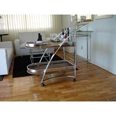 Imagem de Carrinho de bebidas em alumínio com fibra sintética