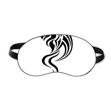 Imagem de Dragon Animal Art Grain contorno Sleep Eye Shield Capa macia para sombra noturna