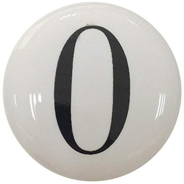 Imagem de Puxador de Cerâmica Número 0