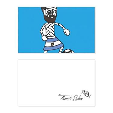 Imagem de Cartão de agradecimento Argentina Mummy Football Sports Birthday Paper Greeting Wedding Repreciation