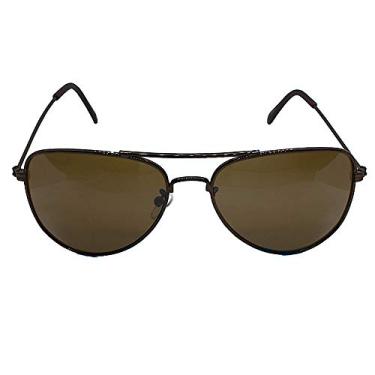 Imagem de Óculos de Sol Unique Aviador (Único, Marrom)