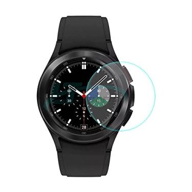 Imagem de Película de Vidro compatível com Samsung Galaxy Watch 4 Classic 46mm SM-R890 / SM-R895 - Marca LTIMPORTS