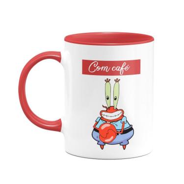 Imagem de Caneca Sr Sirigueijo - Com café, sem café! - B-red