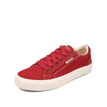 Imagem de Taos Calçados Femininos Plim Soul Tênis, Vermelho, 7 Wide