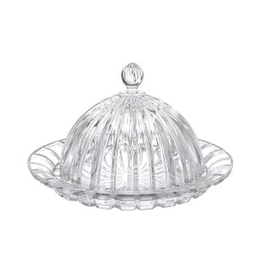 Imagem de Queijeira Vidro Romeu 20cm QJRA006 - Etilux