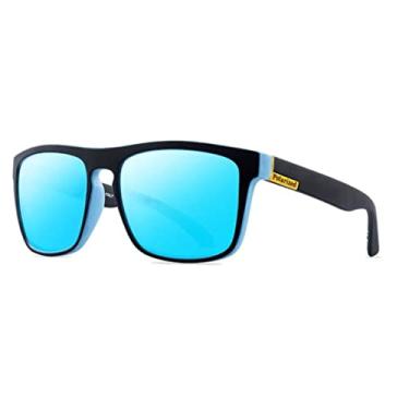 Imagem de Óculos de Sol Masculino Polarizado UV400 (Azul)