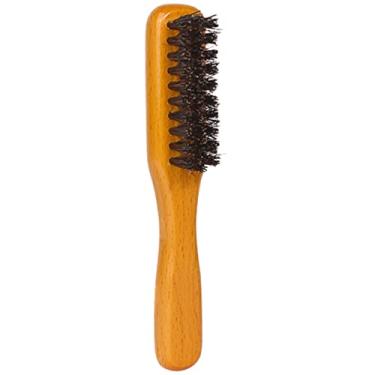 Imagem de DOITOOL pente de barba escova de barba alisador de cabelo de viagem pente de estilo cuidados pessoais escova finalizadora de penteado pente de barba masculino escovar cara