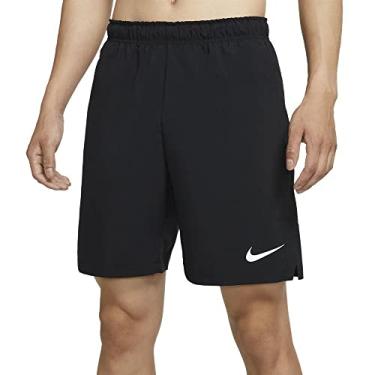 Imagem de Nike Flex Shorts Woven 3.0 Black/White XL