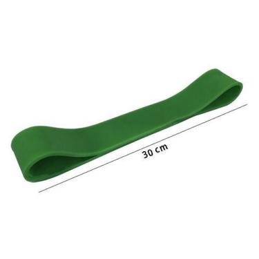 Imagem de Rubber Mini Band - Elastico De Pilates - Tensão Média - Verde - Protte