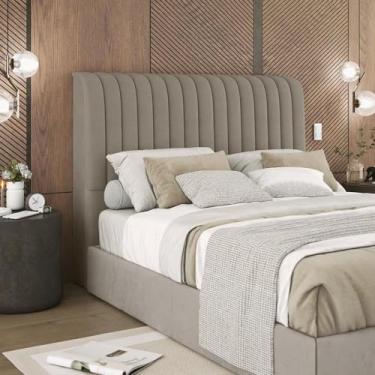 Imagem de Cabeceira Super King 195cm Alexandria Camurça