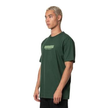 Imagem de Camiseta Element Wave - Verde Escuro - Vans