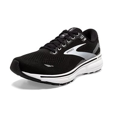 Imagem de Brooks Tênis de corrida feminino Ghost 15 neutro, Preto/preto perolado/branco, 11