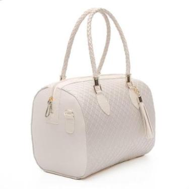 Imagem de Bolsa Baú Zabath Branco-Feminino