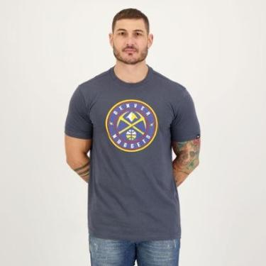 Imagem de Camiseta New Era NBA Denver Nuggets Basic Marinho-Masculino