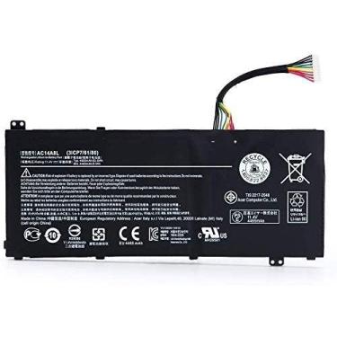 Imagem de Bateria Para Notebook New AC14A8L Replacement Compatible with Acer V15 Nitro Aspire VN7-571 VN7-591 VN7-571G VN7-791G VN7-791 Series - 11.4V 52.5Wh