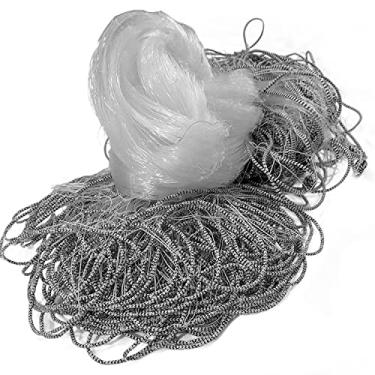 Imagem de KING, Redinha Pega Peixe Pronta 10M Malha 4 (4cm entre nós e 8cm aberta) Fio 0.30 Rede Pesca 1,92m Pescaria 30x40x24x10m