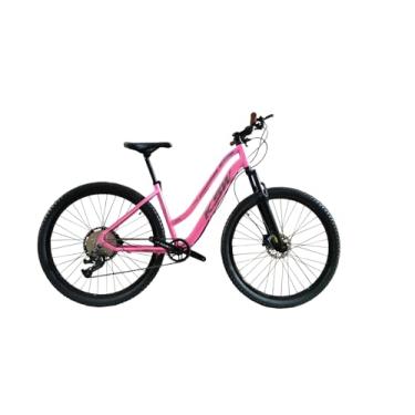 Imagem de Bicicleta Aro 29 KSW Sunny 1x12v Velocidades Freios Hidráulicos,17,Rosa Prata