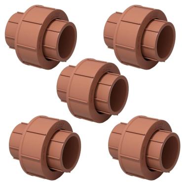 Imagem de Kit Com 5 União Soldável 50Mm - Akato