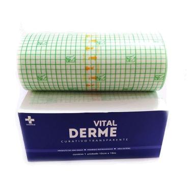 Imagem de Curativo vital derme filme transparente rolo 15cmx10m