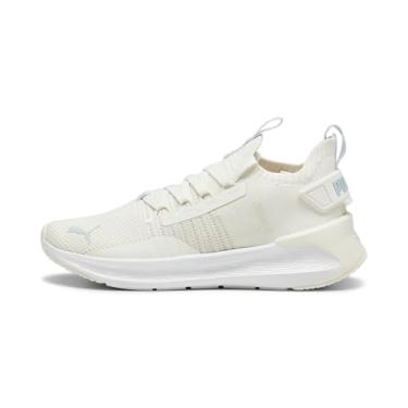 Imagem de PUMA Tênis feminino Softride Symmetry Fuzion, Orvalho branco fosco quente, 39