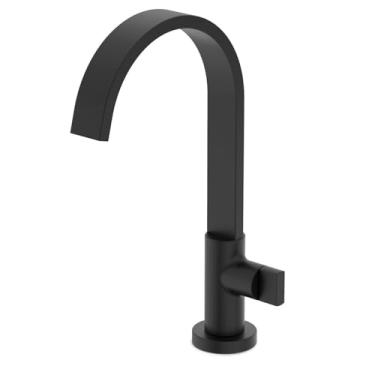 Imagem de Torneira Lavatorio B Alta Celite Flow Preto Matte B5012f3r0b