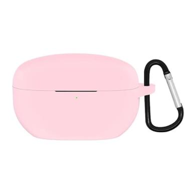 Imagem de 2 pacote de silicone fone de ouvido cobre capa protetora à prova de poeira para WF-1000XM5 viagem fone de ouvido caso protetor de fone de ouvido macio,Pink