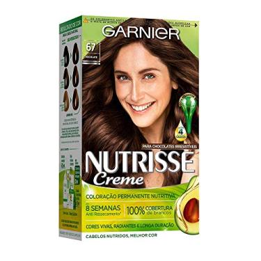 Imagem de Coloração Nutrisse Creme 67 Chocolate Paloma - Garnier, Garnier, Cor 67/Chocolate Paloma