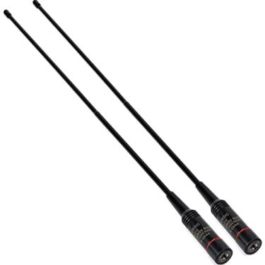 Imagem de TWAYRDIO Antena chicote de 15,4 polegadas, antena macho SMA, substituição de antena de rádio portátil de banda dupla de 2 m/70 cm para rádio bidirecional Yaesu Vertex VX-110 VX-150 VX-6R TYT TH-UV88