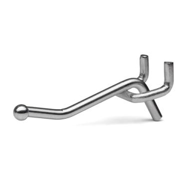 Imagem de Presa Ganchos de metal para prateleiras, 5 cm, pacote com 50