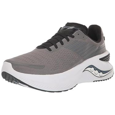 Imagem de Saucony Tênis de corrida masculino Endorphin Shift 3, Cascalho/preto, 9.5